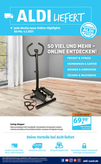 Aldi Onlineshop Garten