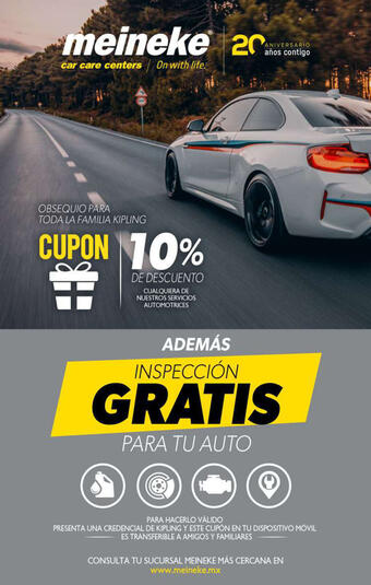 Catálogo Meineke (válido hasta 2-04)