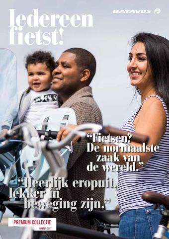 Batavus reclame folder (geldig t/m 31-03)