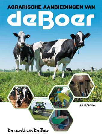 De Boer Drachten reclame folder (geldig t/m 31-03)