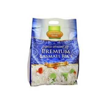 Choithrams Goodness foods premium basmati rice 5kg offer