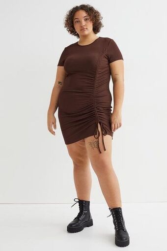 H&M H&m+ drawstring dress offer