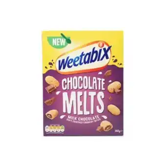Choithrams Weetabix melts milk chocolate 360g offer
