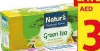 Viva Natur's Green Tea with Lemon, Honey & Ginger offer