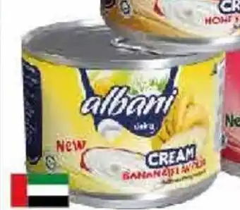 Viva Albani Sterilized Cream Vegetable Fat Banana offer
