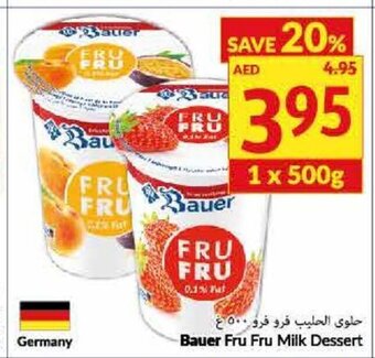 Viva Bauer Fru Fru Milk Dessert offer