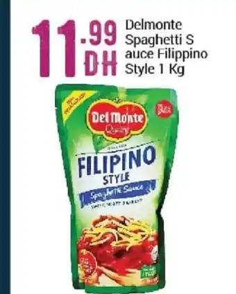 Bigmart Delmonte Spaghetti Sauce Filipino Style 1kg offer