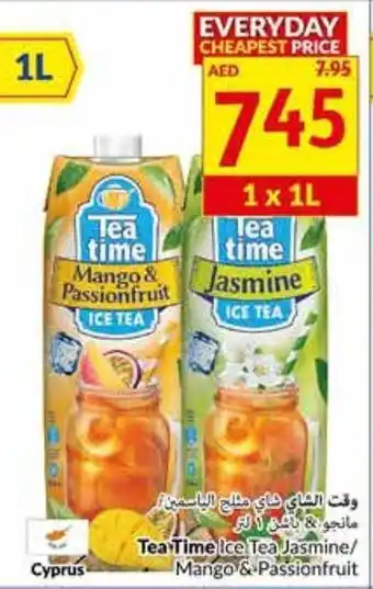 Viva Tea Time Ice Tea Jasmine/Mango & Passionfruit offer