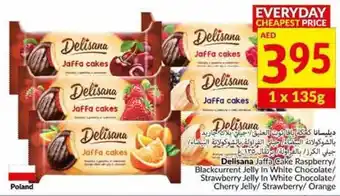 Viva Delisana Jaffa Cake Raspberry/Blackcurrent Jelly in White Chocolate/Strawberry Jelly in White Chocolate/Cherry Jelly/Orange offer