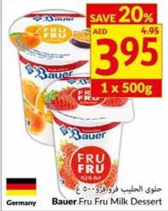 Viva Bauer Fru Fru Milk Dessert offer