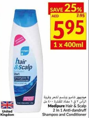 Viva Medipure Hair & Scalp 2 in 1 Anti-dandruff Shampoo and Conditioner offer
