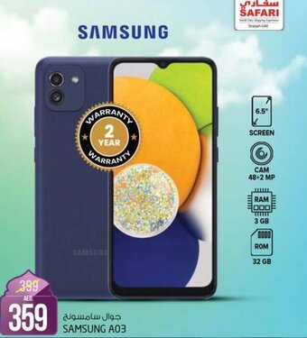 Safari Hypermarket Samsung A03 offer