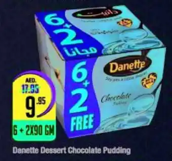 West Zone Supermarket Danette dessert chocolate pudding 6 + 2 x 90gm offer
