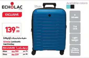 Carrefour Echolac Lordnorth hard trolley offer