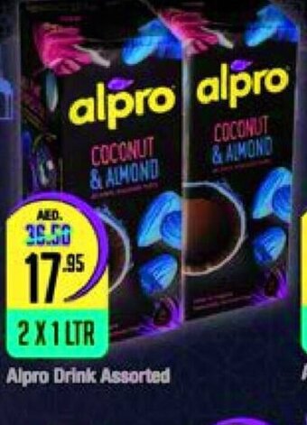 West Zone Supermarket Alpro drink assorted 2 x 1 ltr offer