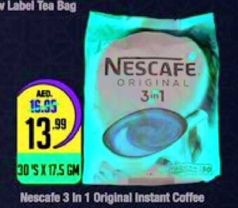 West Zone Supermarket Nescafe 3 in 1 original instant coffee offer