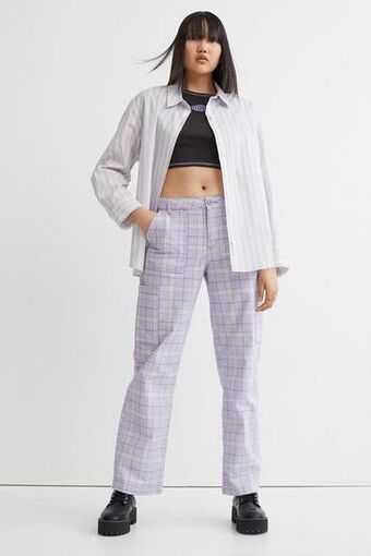 H&M Oversized cotton shirt offer