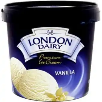 Lulu Hypermarket London dairy vanilla ice cream 1litre offer