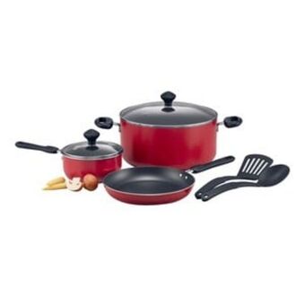 Lulu Hypermarket Prestige cookware set 7pcs pr22353 offer