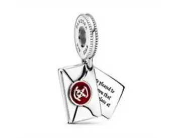 Pandora Harry potter, hogwarts acceptance letter dangle charm offer