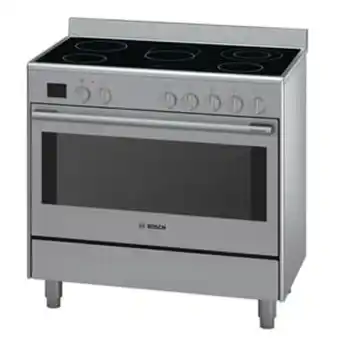 Lulu Hypermarket Bosch ceramic cooking range hcb738357m 5burner offer