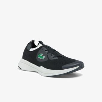 Lacoste Men's run spin knit textile sneakers offer