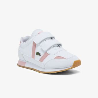 Lacoste Children’s partner synthetic sneakers offer