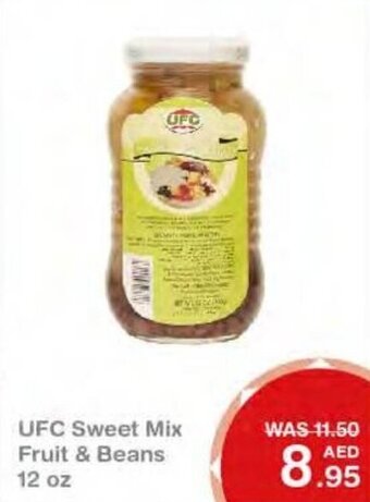 Choithrams UFC Sweet Mix Fruit & Beans 12 oz offer