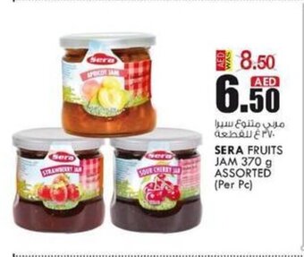 KM Trading Sera fruits jam 370g assorted offer