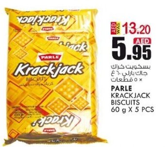 KM Trading Parle Krackjack Biscuits 60gx5pcs offer