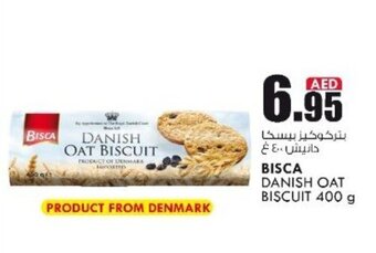 KM Trading Bisca Danish Oat Biscuit 400g offer