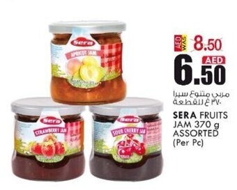 KM Trading Sera Fruits Jam 370g Assorted offer