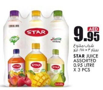 KM Trading Star Juice Assorted 0.95 Litre x 3pcs offer