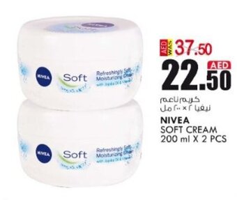 Nivea Soft Cream 200ml x 2pcs