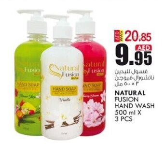 KM Trading Natural Fusion Hand Wash 500mlx3pcs offer
