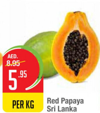 West Zone Supermarket Red Papaya Sri Lanka offer