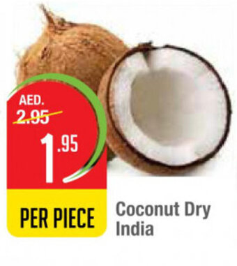 West Zone Supermarket Coconut Dry India offer