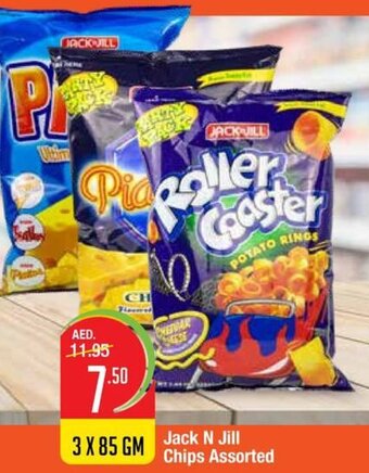 West Zone Supermarket Jack N Jill Chips Assorted offer