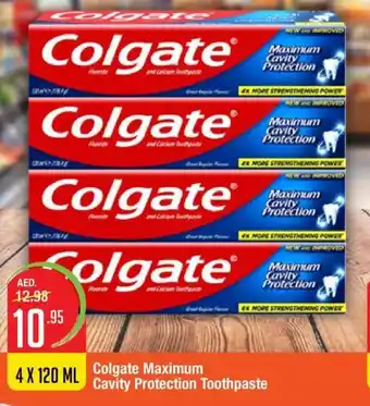 West Zone Supermarket Colgate Maximum Cavity Protection Toothpaste offer