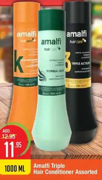 West Zone Supermarket Amalfi Triple Hair Conditioner Assorted offer