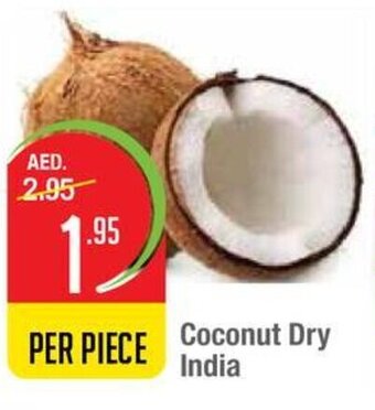 West Zone Supermarket Coconut Dry India offer