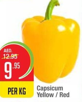 West Zone Supermarket Capsicum Yellow / Red offer