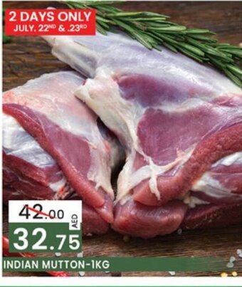 Safari Hypermarket Indian mutton - 1kg offer