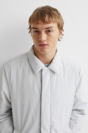 H&M Water-repellent car coat offer