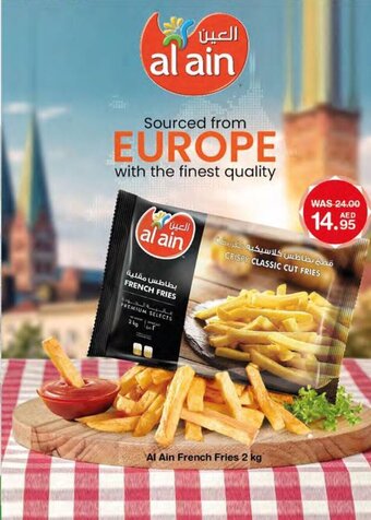 Choithrams Al ain french fries 2KG offer