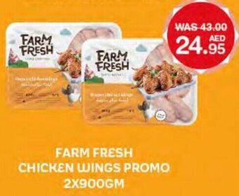 Choithrams Farm fresh chicken wings promo 2X900GM offer