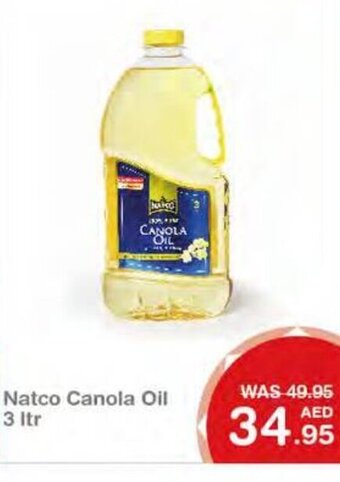 Choithrams Natco canola oil 3LTR offer
