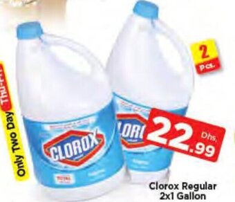 Nesto Clorox regular 2x1 gallon offer