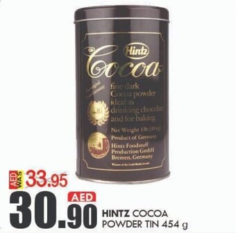 KM Trading Hintz Cocoa Powder Tin 454g offer