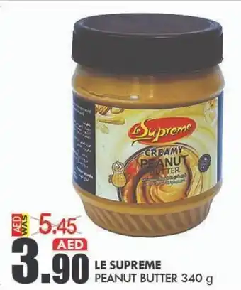 KM Trading Le Supreme Peanut Butter 340g offer